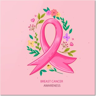 Breast Cancer Awareness Posters and Art
